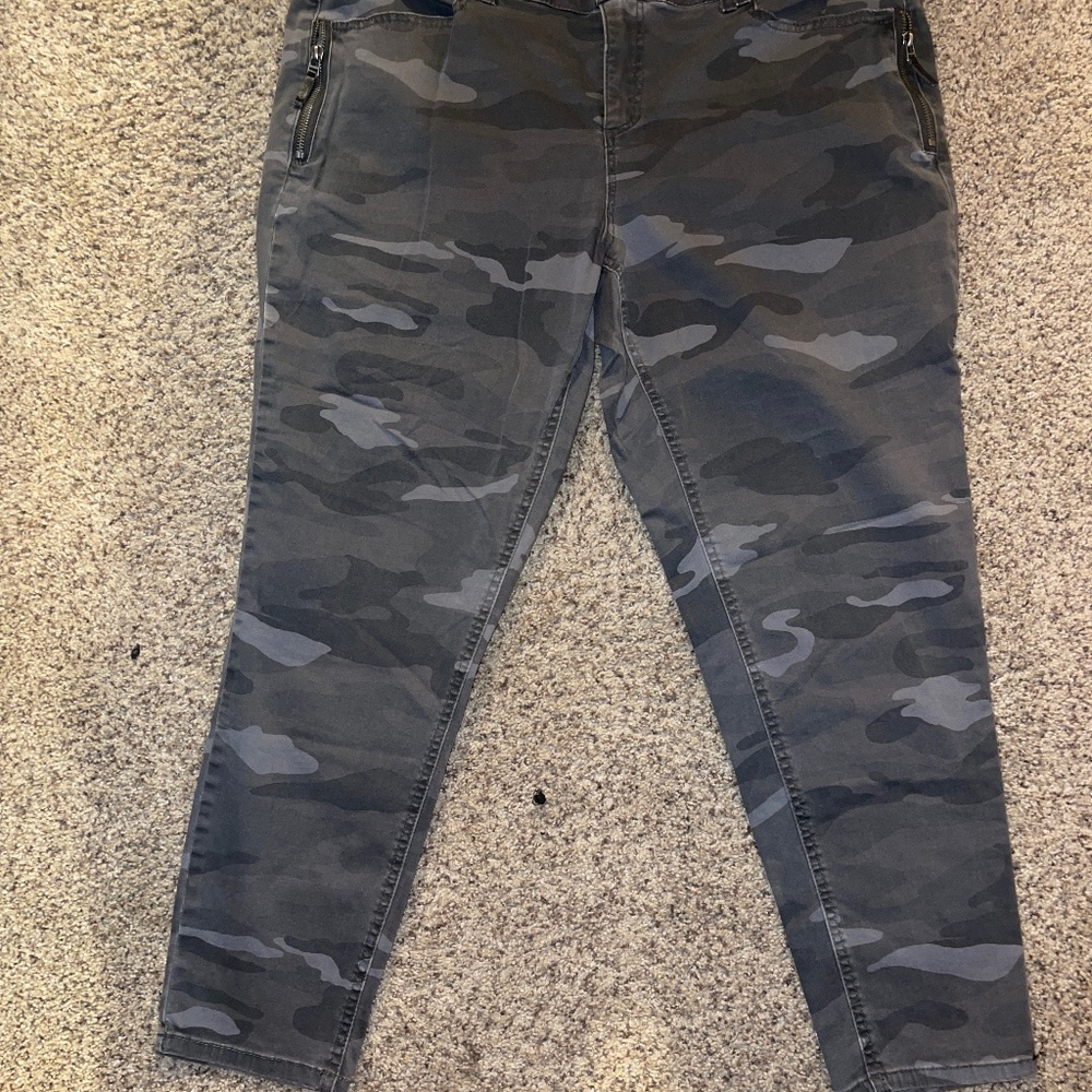 Democracy Camo skinny pants